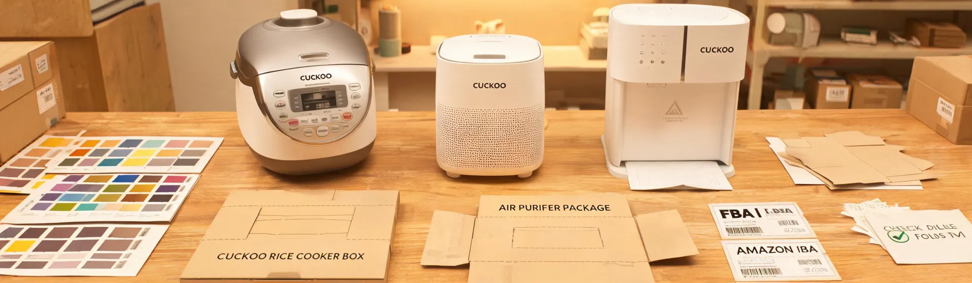 Private label appliance packaging workshop